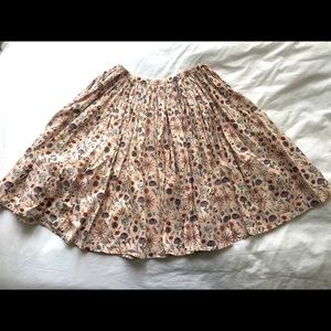 Maan Girls Floral Circle Skirt